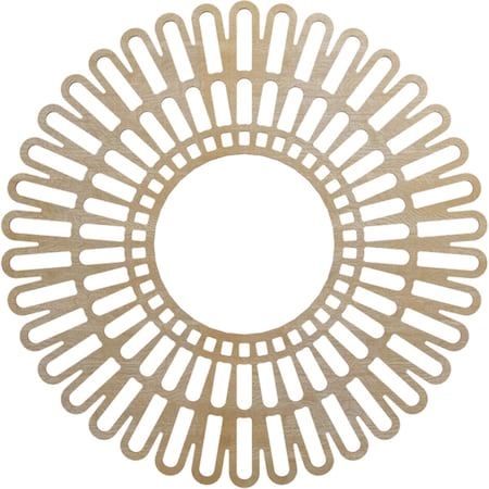Ekena Millwork Cornelius Wood Fretwork Pierced Ceiling Medallion, Birch, 28"OD x 10 3/8"ID x 3/8"T CMWP28X0375CRBI
